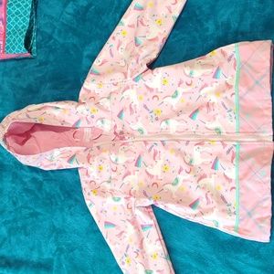 Girls Stephen Joseph 4/5 rain jacket